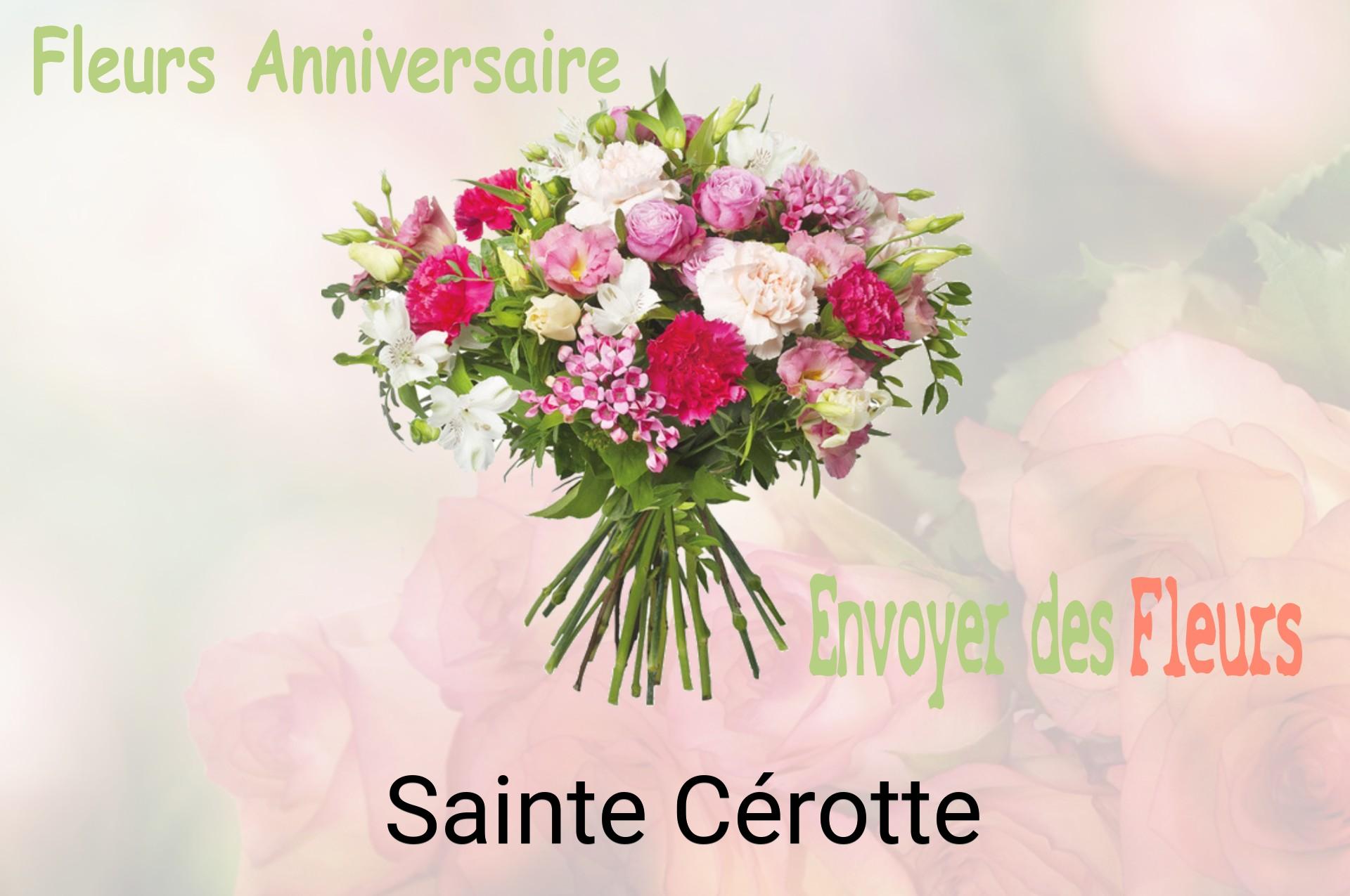 Bouquet de fleurs d’anniversaire livré à Sainte-Cérotte